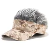 New wig camouflage baseball cap for men street trend cap for women casual sport golf cap for adjustable sun protection DB257