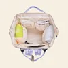 Мода мумия коляска емкость подгузник сумка для кормления большая смена ребенка путешествия рюкзак lj201013