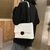 Fil de broderie Smaux sacs à bandoulière en cuir PU pour les sacs à main Tendance des femmes