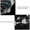 Carnaval 25 ans Tritium auto-lumineux Quartz Men039s montre la marque Top Brand Full Black Watch Men avec Swiss Movement Double Calend7072534