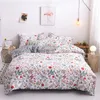 Solstice Home Textile Pink Cartoon Ensembles de literie Girl Kid Teenage Linen Housse de couette Taie d'oreiller Drap de lit King Queen Double Single 201127