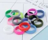 Outdoors colorful Silicone Ring Unisex Flexible Hypoallergenic Rubber Silicone O-Rings Wedding Sports Band Rings 2021