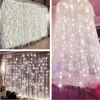 3x13x23x3m LED Wedding Fairy String Light Christmas Light 300 LED Fairy Light Garland for Garden Party Curtain Decoration 201204