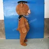Halloween Brown Plush Bear Mascot Kostym Toppkvalitet Tecknad Anime Tema Karaktär Vuxna Storlek Jul Karneval Födelsedagsfest Utomhus Outfit