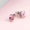 Brincos de garanh￣o da moda Opal Oval Engajamento de diamantes Brincos de casamento Mulheres Brincos j￳ias de moda Will e Sandy Gift