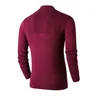 100% bawełny pollovers SWEATER Men Casual Sweater Pull Homme Knited Pullovers Zamink Turtleck Knitwear Long Sleeve 3xl S 201126