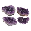 10-70g 30-50mm ametyst Home Decor Geode naturalny kryształ kamień kwarcowy różdżka punkt uzdrawiająca energia kamień mineralny Rock