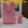 YENİ! 38 cm 15 cm Peeps Peluş Bunny Tavşan Peep Paskalya Oyuncaklar Simülasyon Dolması Hayvan Bebek Çocuklar Için Çocuk Yumuşak Yastık Hediyeler Kız Oyuncak 1.17