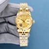 Mode de haute qualité 18k Gold Ladies Robe Watch 28 mm mécanique Automatique Femmes039s Bracelet de sangle en acier inoxydable WRI3895850