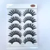 Fluffy False Eyelashes 5 Pairs Thick 3D Fake Lashes