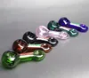Mini cuillère pendentif tuyau en verre Pipe à fumer vente chaude Pipes à main cuillère tuyaux incroyable verre capiteux Pyrex coloré cuillère accessoires pour fumer