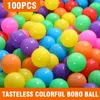 100pcs 5.5cm Plastic Ocean Ball Multi Coloured Toys Kids Baby Playroom Pool Swimming Bath Pit Tent Water Toy Balls 201216