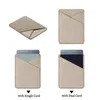 Universal 3M Adhesive Pocket Stickers PU Leather Storage Wallet Card Credit Holder Stick-on Back Cell Phone Pouch