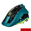 2018 New Ultra-Light Bike Helmet High Quality MTBバイクヘルメット全体的な成形CICLISMO 7カラーバットDH AM