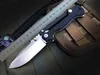 1 pz di alta qualità AD-15 coltello pieghevole tattico di sopravvivenza S35VN Drop Point lama in raso G10 + manico in alluminio T6061