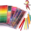 180 lápis de aquarela profissional lápis de desenho multi-colorido para artistas em tons sortidos brilhantes, para colorir 201102