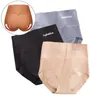 4PCS/Lot Sexy Metties for Women Ice Silk Briefs płynne bieliznę Wysokie spodnie Komfort bielizny żeńskie marynarz 211222