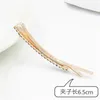 Side Clip Hairpin Double Row Rhinestone Hair Accessories Fashion Bangs Korea Women Girl Colorful Hot Sale 1sn M2