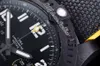 GF XB0170E4 ETA A7750 Cronografo automatico Vulcano Special Polymer Orologio da uomo PVD quadrante nero Pelle di nylon PTBL Super Edition Pur292l
