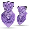 Unisex Ice Silk Sport Bandana Triangle Pendant Face Mask Tube Scarf Neck Legging Cover Fishing Headband Vandringstillbehör GD1034