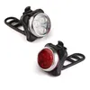 Waterproof Lamp Rechargeable Bicycle Bright Lights Clip Mini Accessaries Headlight Security Tail Light Outdoors 7 8mj K2