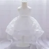 Vestido de princesa infantil para niña pequeña, vestido de bautizo para fiesta, boda, vestido de cumpleaños para niña de 1 año LJ201229448833