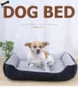 Bone Pet Bed Large House For Large Dog Puppy Kennel Waterproof Cat Litter Nest Warm Pet Supplies Bed Linen 201124