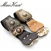 MaiKun Wide Belts for Women belt Designer Brand Elastic Belt High Quality 201117 268U