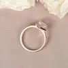 Cluster-Ringe, die rosévergoldetes 925er-Silberschmuck verkaufen, facettiert geschnittener Sechseck-6x6-mm-natürlicher Mondstein-Ring, Hochzeit für Frauen, Geschenk