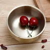 Stainless Steel Bowl Thickening Plated Gold Color Anti Fall Rice Bowls Household Child Prevent Scalding Tableware 18 9ym2 L1