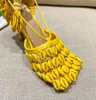 trendy master brand spring and summer ladies sandals woven mesh upper stiletto square toe casual banquet beach 6cm