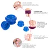 4 pezzi assorbitore di umidità anticellulite coppettazione sottovuoto coppettazione in silicone famiglia viso corpo massaggio terapia coppette set 4 dimensioni