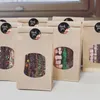 500Pcs/roll Floral Thank You Sticker Paper Label Stickers Scrapbooking Wedding Envelope Seals Handmade Stationery Sticker DHL Free