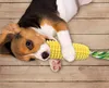 Dog Corn Molar Stick Pet Training Bite ToothBrush with Cotton Rope Puppy Dog Molar Stick Chew Toys