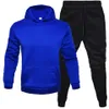 Hommes Survêtements Lettre Imprimé polaire Survêtements mode Hommes Jogger Fit Costumes Pollover Sweats À Capuche décontracté Long Pantalon Tenues