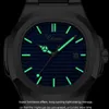 Neue Uhren Herren Top Marke Luxus Sport Quarz Männer Uhr Voller Stahl Wasserdicht Leucht Armbanduhr Relogio Masculino