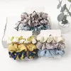 3 unids/set 37 Estilos Scrunchie Hairbands Hair Tie girls para accesorios para el cabello Satin Scrunchies Stretch Ponytail Holders Regalo hecho a mano M3141