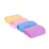 Serviette pour cheveux secs Microfibre Caps pour cheveux secs Doux et confortable Lady Bonnets de bain Envelopper individuellement Bonnet de douche rapide 100pcs T1I3100