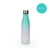 17oz Cola-Wasserflasche mit Farbverlauf, 500 ml, vakuumisolierte Edelstahlbecher, Trinkbecher für den Außenbereich, kostenloser DHL HH22-19