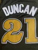 2022 NCAA 100% Stitched Wake Forest Demon Deacons #21 Tim Dun can College Basketball Black Swingman Embroidered Jersey S-3XL