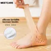 Almofadas de gel de silicone para aumento de altura Bionics em meias protegem o calcanhar, levantam a palmilha para cuidados com os pés, sapatos invisíveis almofada para fascite plantar