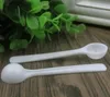 1g Professional Plastic 1 Gram Scoops/Spoons For Food/Milk/Washing Powder White Clear Measuring Spoons