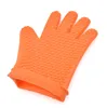 Oven Silicone Gloves Microwave Oven Mitts Slip-resistant Heat Resistance Bakeware Kitchen Cooking Grill BBQ Tools ZYY205