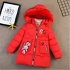 2020 Girls Down Jacket Children's Winter Clothing Kids Warm Thick Coat Windproof Jacket for Girl Cartoon Parka Winter Outerwear LJ201130