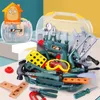 Kinderen Simulatie Reparatie Tool Set Plastic Pretonen Play Schroevendraaier Demontage Game Learning Educatief Speelgoed voor Jongens Meisjes LJ201009