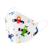 Kn95 Kindermaske, bunter Fisch-förmiger Druck, Cartoon-Atmungsschutz, 4 Schichten, Designer-Anti-Staub-Gesicht, Kindermaske, Mascarilla
