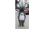Costumes de mascotte Koala Bear Costume de mascotte Costumes à fourrure Robe de jeu de fête Tenues Vêtements Annonce Carnaval Halloween Noël Pâques Adultes