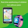 SOS Kids Watch Montre-bracelet intelligente étanche anti-perte pour enfants avec positionnement GPS et montres de fonction SOS pour enfants 220308