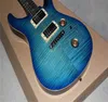 Vente en gros et au détail de guitare Custom 24 Electric Guitar Teal Blue