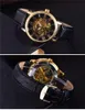 FORSINING Top Mens Watch رجال الرياضة على مدار الساعة الذكور الأعمال الهيكل العظمي ساعات اليد الرياح الساعات الميكانيكية Gift1